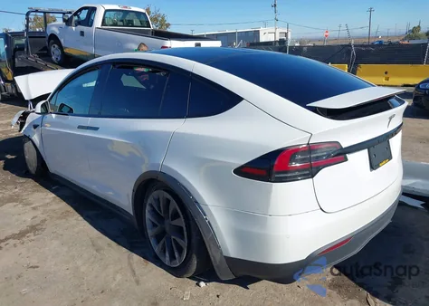2022 Tesla Model X Dual Motor All-Wheel Drive/Plaid Tri Motor All-Wheel Drive z USA, uszkodzony, nr VIN 7SAXCDE55NF339480
